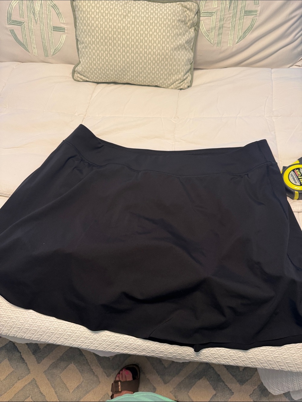 Athleta Black Circle Skirt - Athletic Skater Style